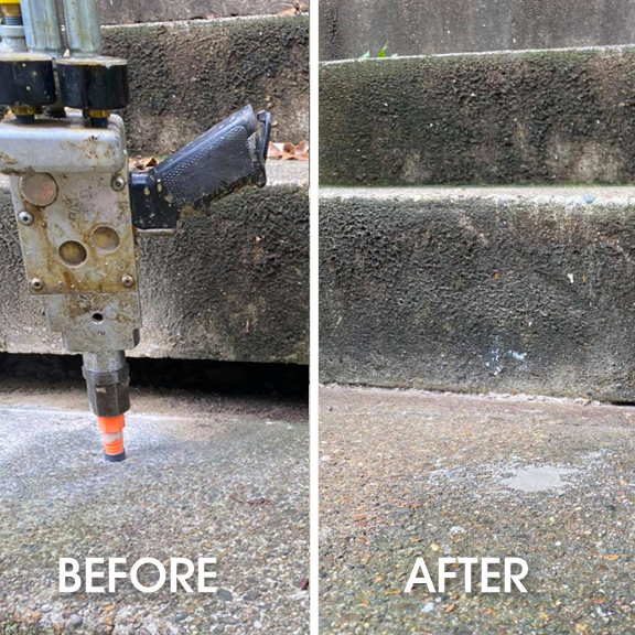 Concrete Leveling Evansville, IN